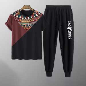 cotton t shirt and trouser set